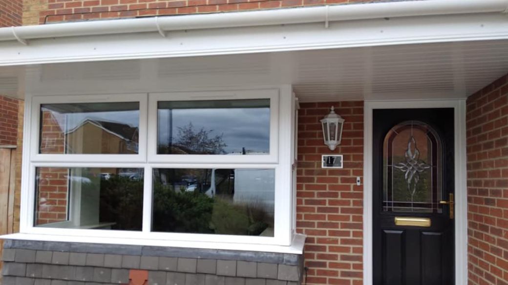 New door and window installation for a customer